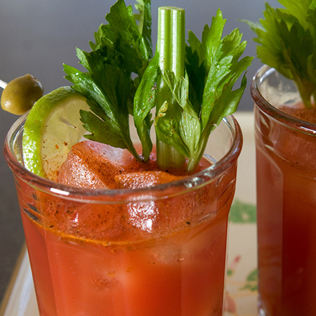 Colorful Bloody Mary